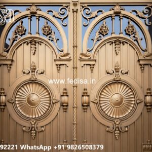 Traditional Gate Design, Gate Post Design Iron Gate Stock Photos And Images