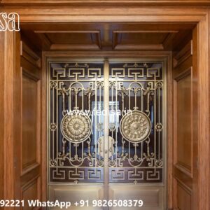 Compound Gate Price, Farm House Gate Design Iron Gate Stock Photos And Images