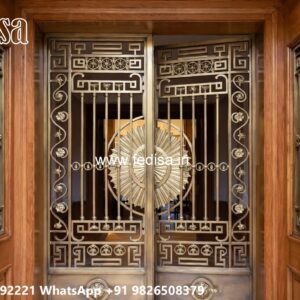 Slide Gate Design For House, 4 Fold Gate Design Iron Gate Stock Photos And Images