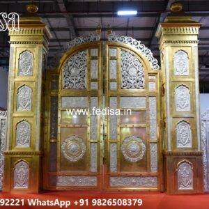 Modern Front Gate, Fabrication Gate Design Iron Gate Stock Photos And Images