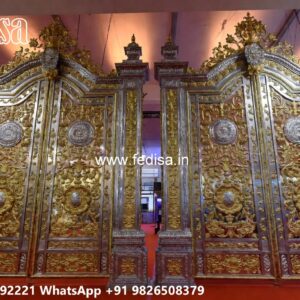 Steel Gate Ka Design, Sheet Gate Design Iron Gate Stock Photos And Images