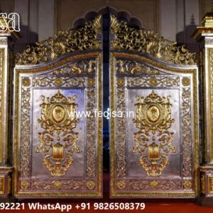 Slide Gate Design For House, House Entrance Gate Design Iron Gate Stock Photos And Images