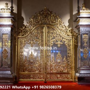 Iron Gate Design For Main Gate, 10 Feet Gate Design Iron Gate Stock Photos And Images