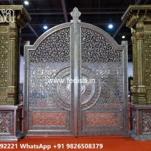 Steel Gate Ka Design, Wrought Iron Design Catalogue Iron Gate Stock Photos And Images