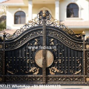 Modern Front Gate, Different Gate Design Iron Gate Stock Photos And Images