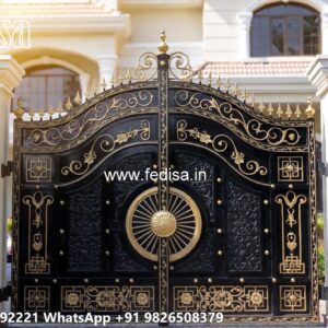 Modern Main Gate Design 2059, 6 Feet Gate Design Iron Gate Stock Photos And Images