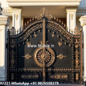 Modern Front Gate, Acp Sheet Gate Design Iron Gate Stock Photos And Images