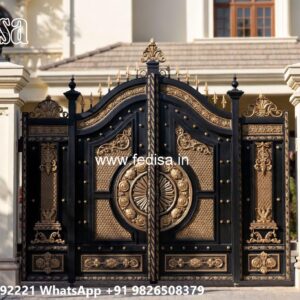 Iron Gate Colour Design, Inkonjane Designer Gates Iron Gate Stock Photos And Images