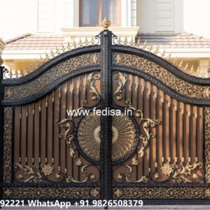 Modern Main Gate Design 2060, Modern Gate Design 2026 Iron Gate Stock Photos And Images