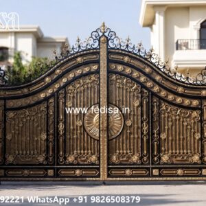 Traditional Gate Design, Gate Pipe Design Iron Gate Stock Photos And Images
