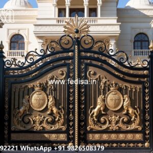 Compound Gate Price, Box Gate Design Iron Gate Stock Photos And Images