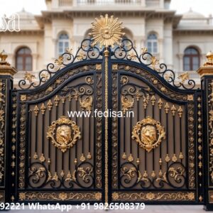 Modern Main Gate Design 2066, Loha Gate Colour Iron Gate Stock Photos And Images