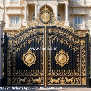 Compound Gate Price, Gate Design Wala Iron Gate Stock Photos And Images