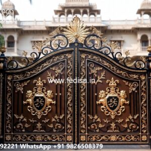 Steel Gate Ka Design, Bar Gate Design Iron Gate Stock Photos And Images