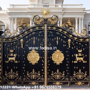 Iron Gate Design For Main Gate, Ss Grill Gate Design Iron Gate Stock Photos And Images