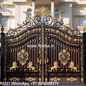 Modern Main Gate Design 2069, Iron Gate Design 2026 Iron Gate Stock Photos And Images