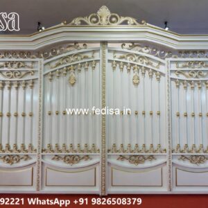 Modern Front Gate, 4 Feet Main Gate Design Iron Gate Stock Photos And Images