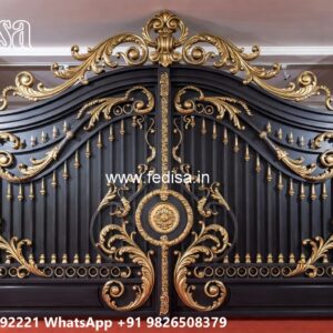 Compound Gate Price, Maharaja Gate Catalogue Iron Gate Stock Photos And Images