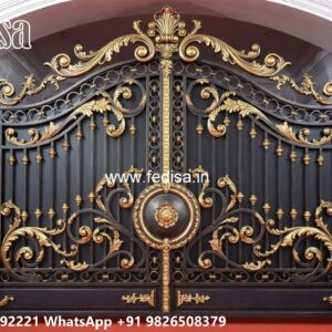 Modern Main Gate Design 2074, Modern Entrance Gate Design Iron Gate Stock Photos And Images
