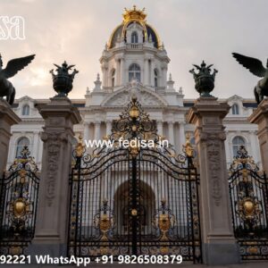 Slide Gate Design For House, Girl Gate Design Iron Gate Stock Photos And Images