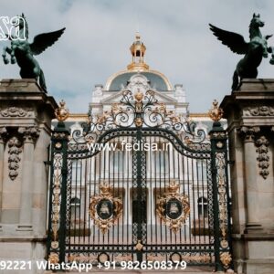 Modern Main Gate Design 2078, Maharaja Gate Design 2026 Iron Gate Stock Photos And Images