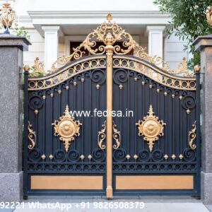 Compound Gate Simple Design, Modern Aluminum Gate Designs Iron Gate Stock Photos And Images