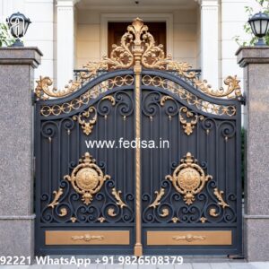 Modern Front Gate, Stainless Steel Grill Gate Price Iron Gate Stock Photos And Images