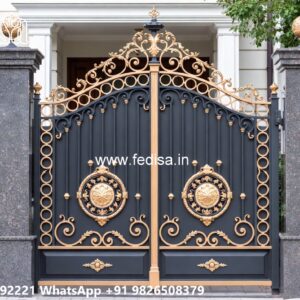 Iron Gate Colour Design, Home Gate Design 2026 Iron Gate Stock Photos And Images