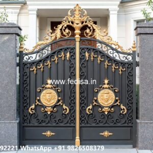 Iron Gate Colour Design, Roof Gate Design Iron Gate Stock Photos And Images