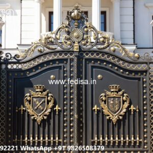 Modern Front Gate, Panel Gate Design Iron Gate Stock Photos And Images