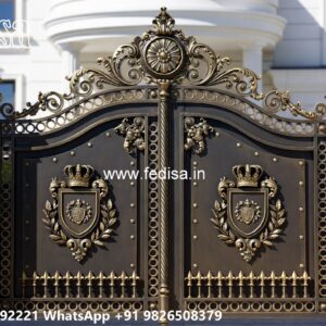 Modern Main Gate Design 2089, Gates Colour Iron Gate Stock Photos And Images