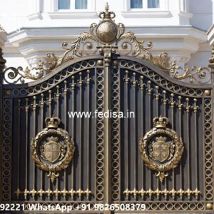 Steel Gate Ka Design, Modern Wrought Iron Fence Designs Iron Gate Stock Photos And Images