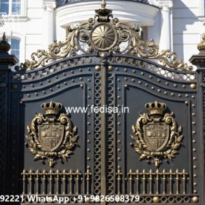 Iron Gate Design For Main Gate, Main Gate Upper Grill Design Iron Gate Stock Photos And Images