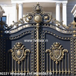 Modern Front Gate, New Design Gate For House Iron Gate Stock Photos And Images