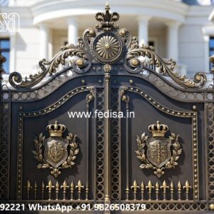 Traditional Gate Design, House Door Gate Design Iron Gate Stock Photos And Images