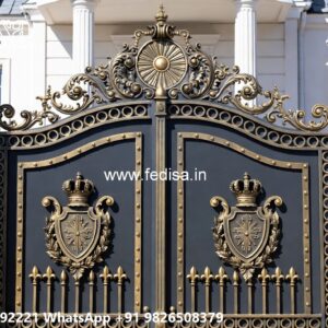 Compound Gate Price, Gate Design Main Gate Design Iron Gate Stock Photos And Images