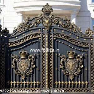 Modern Front Gate, Balcony Grill Gate Design Iron Gate Stock Photos And Images