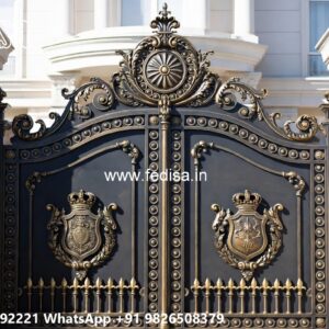Traditional Gate Design, Design Gate Simple Iron Gate Stock Photos And Images