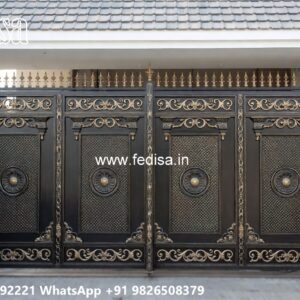Steel Gate Ka Design, Mandir Steel Gate Design Iron Gate Stock Photos And Images