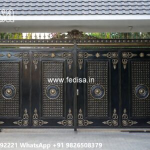 Steel Gate Ka Design, Main Gate Design Iron And Steel Iron Gate Stock Photos And Images