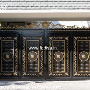 Compound Gate Price, Ss Steel Main Gate Design Iron Gate Stock Photos And Images