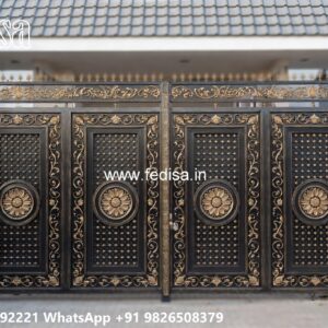 Traditional Gate Design, Steel Ke Gate Design Iron Gate Stock Photos And Images
