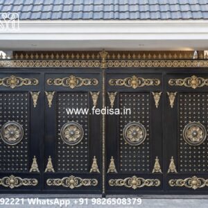 Modern Main Gate Design 2100, Gate Plate Design Iron Gate Stock Photos And Images