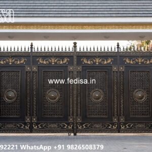 Modern Front Gate, Gate Panel Design Iron Gate Stock Photos And Images