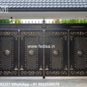 Modern Main Gate Design 2103, Laser Cutting Gate Design Price Iron Gate Stock Photos And Images