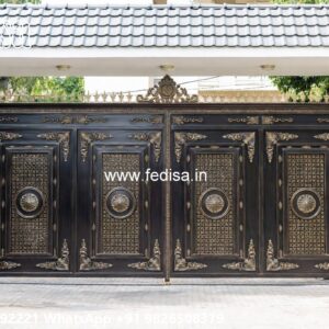 Iron Gate Colour Design, Stylish Main Gate Design Iron Gate Stock Photos And Images