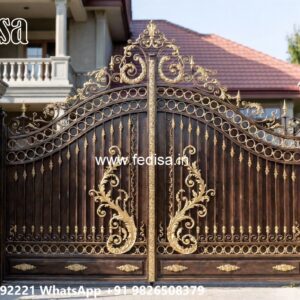 Compound Gate Price, 4 Feet Iron Gate Design Iron Gate Stock Photos And Images