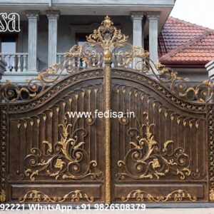 Compound Gate Price, Steel Gate Design For Main Door Iron Gate Stock Photos And Images