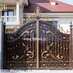 Slide Gate Design For House, Wooden Farm Gate Designs Iron Gate Stock Photos And Images