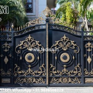 Modern Main Gate Design 2112, Iron Gate Design With Price Iron Gate Stock Photos And Images